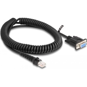 Delock Кабел Delock RJ50 мъжко - D-Sub 9 женско, 1.5, Черен (DELOCK-87996)