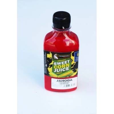 Poseidon Baits Poseidon ORGANIC sweet corn juice 220ml - Jahoda
