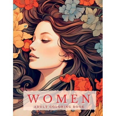 Women's Portraits Coloring Book: Floral Magic - Bring Your Inner Garden to Life in Adult Colouring Pages for Women. A World of Colors for the Female S | Artphoenix