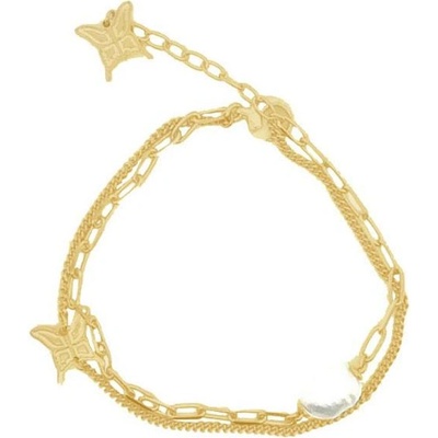 Rebecca Сребърна дамска гривна с перли Rebecca SBUBAO03 (SBUBAO03)