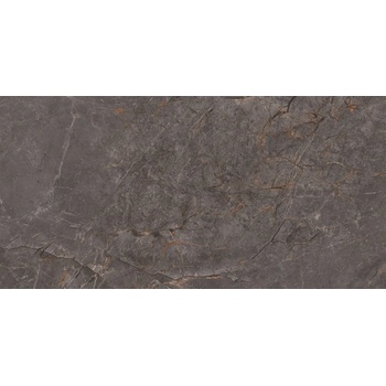 Mexen Dolca Nero полиран камък ректифициран G1, подова и стенна плочка 120 x 60 см, гравиране - TL427-120-060-03 (TL427-120-060-03)