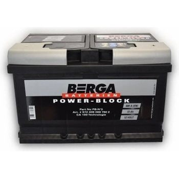 Image 1 of BERGA Power-Block 12V 72Ah 680A right+ (AKB0072)
