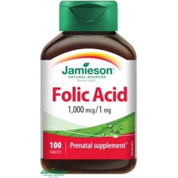 Jamieson Фолиева киселина 1000 мкг 100 таблетки