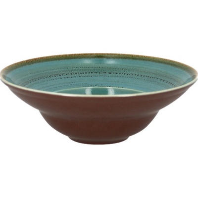 RAK Porcelain Twirl talíř extra hluboký 23 cm lagoon TWCLXD23LA-6