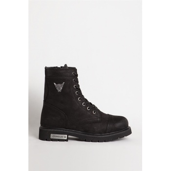 Hammer Jack Мъжки боти от естествен набук 102 18505m - Черни #365104 (365104_Черно)