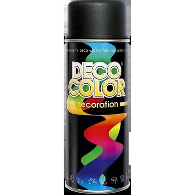 DecoColor 400 ml Barva ve spreji matt, RAL 9005 DECO černá