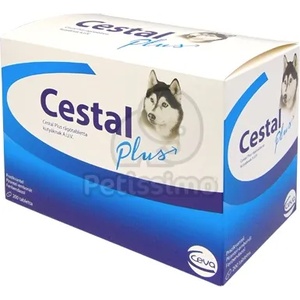 Cestal Plus дъвчащи таблетки за кучета 200 бр