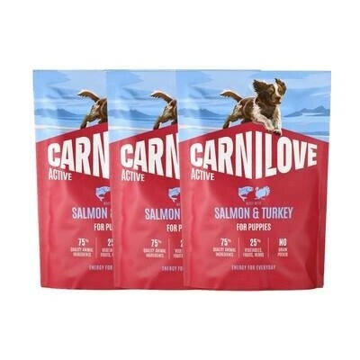 Carnilove Active Dog Salmon & Turkey Puppies 3 x 1,5 kg