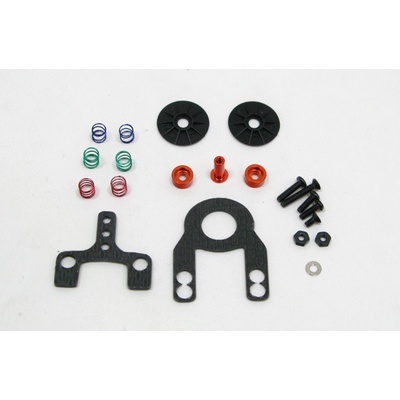 PN RACING Mini-Z MR02/03 Multi Length Graphite Disk Damper Set Orange