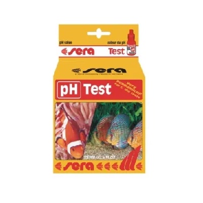 Sera - pH test - за точно определяне на pH на водата, може да се използва за около 80 измервания