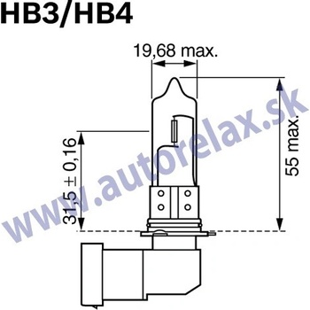 Narva HB4 P22d 12V 51W