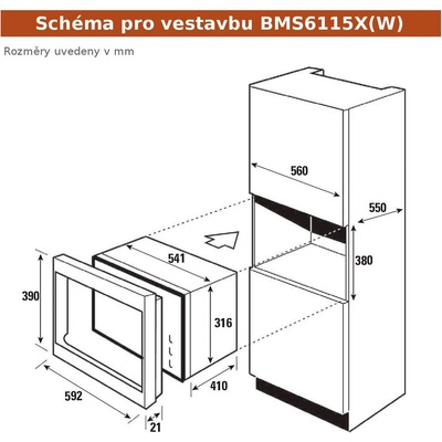 BRANDT BMS6115X