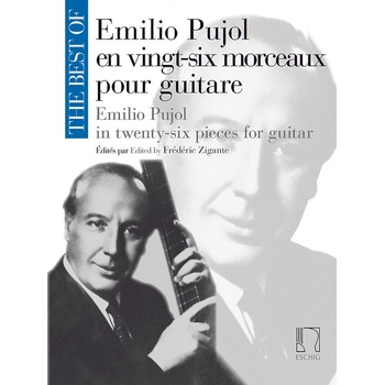 Editions Durand Noty pro kytaru The Best of Emilio Pujol