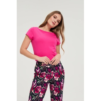 Moodo Фуксия памучна тениска Moodo Moodo | Lilav | ЖЕНИ | XXL
