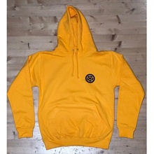 SCOOTERING Long Hoodie s kapucí YELLOW GOLD