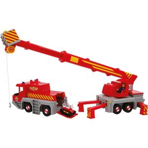 Simba Toys Simba Sam Пожарна с кран играчка превозно средство, червен/жълт (109252517)