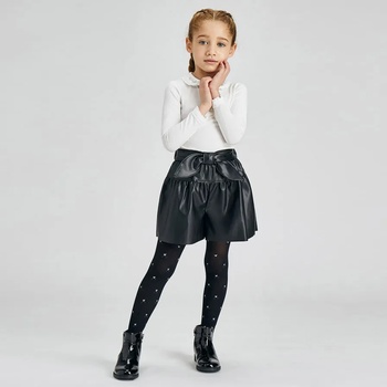 Image 1 of MAYORAL Кожени къси панталони Mayoral с панделка