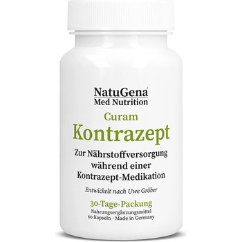 NatuGena CuramKontrazept (витамини и минерали в подкрепа на хормоналния баланс), 60 капсули (573043 (2100004) NTG)