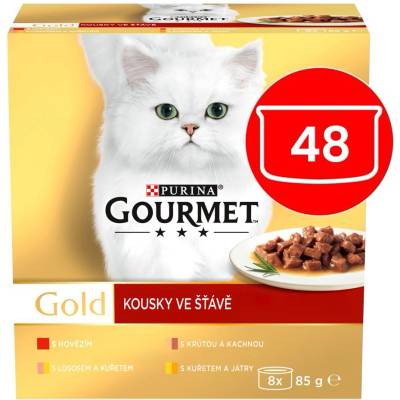 Gourmet Консерва GOURMET GOLD - парчета в сос 48 x 85г