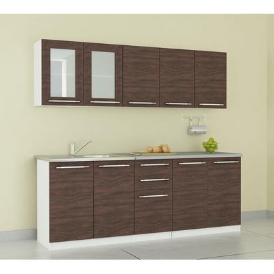 Кухня Зори 200 см венге