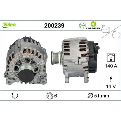 Generátor VALEO 200239