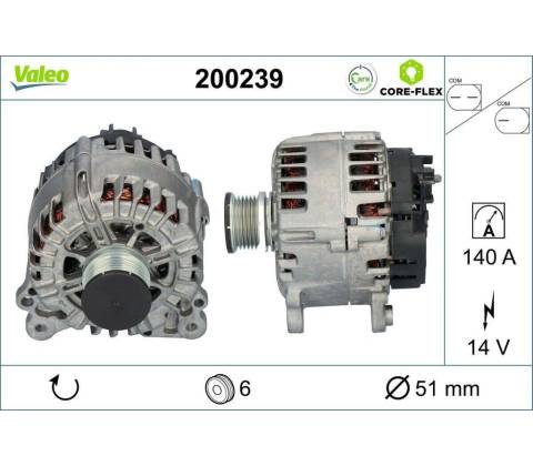 Generátor VALEO 200239