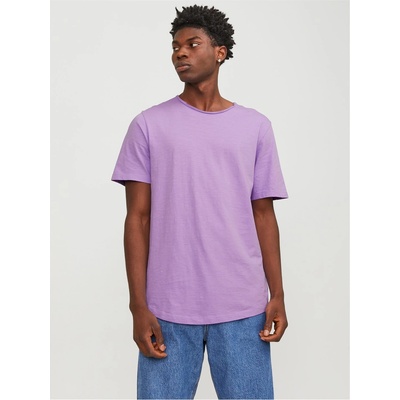 Jack and Jones Тениска Jack and Jones Men's JJ Short-Sleeve Regular Fit T-Shirt - Purple Rose