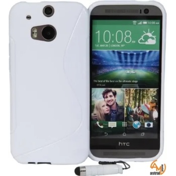 Image 1 of HTC Силиконов калъф за HTC One M8 бял