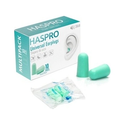 HASPRO Multi10 Štuple do uší Penové 20 ks