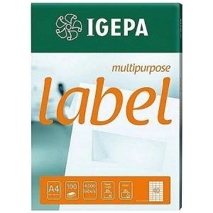 Igepa Group Mondi LABELS A4 IGEPA SR. 117 MM (CD) (100)