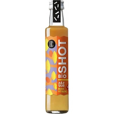 Koldokol Bio Shot zázvor a rakytník 250 ml
