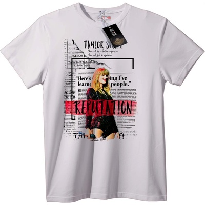 NOONEBRAND Тениска Taylor Swift Reputation - 6XL, Black