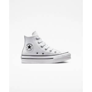 Converse Детски маратонки Converse Unisex Kids Chuck Taylor All Star Eva High-Top Trainers - 102-White/Nat