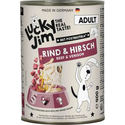 Lucky Jim Classic Adult Hovädzie s jeleňom 400 g
