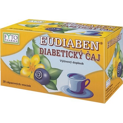 Fyto DIABETICKÝ čaj EUDIABEN 20 x 1 g