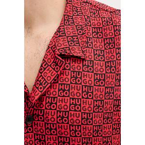 HUGO плажна риза мъжка beach shirt relaxed (50540065) - answear - 113,42 лв
