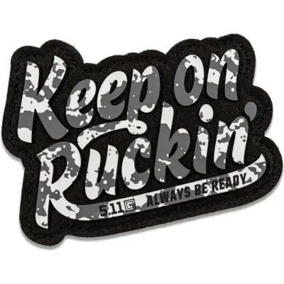5.11 Patch Keep On Ruckin - 029 Grey
