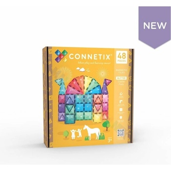 Connetix Tiles třpytivý zámek