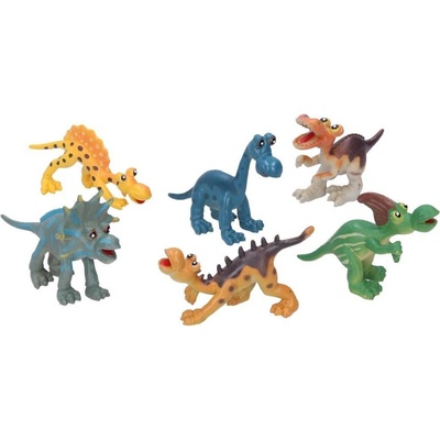 Wiky Dinosaurus sada 10 cm 6 ks