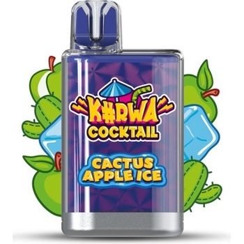 Kurwa Cocktail Cactus Apple Ice 20 mg 700 potáhnutí 1 ks