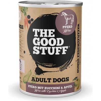 The Goodstuff Adult koňské s cuketou a jablkem 6 x 800 g