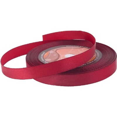 Stuha saténová 12 mm/32 m - bordó