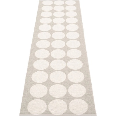 Pappelina Бежова и кремава пътека за открито и закрито 70x240 cm Hugo Linen Vanilla - Pappelina (HU9F724)