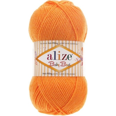 Alize příze Baby Best 336 oranžová