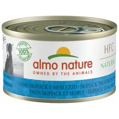 Almo Nature HFC DOG Tuniak a treska 24 x 95 g