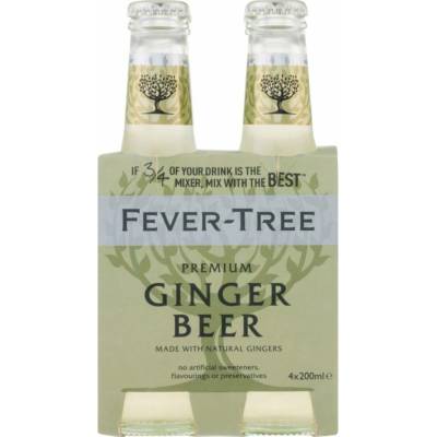 Fever-Tree tonic s príchuťou zázvorového piva 4 x 0,2l