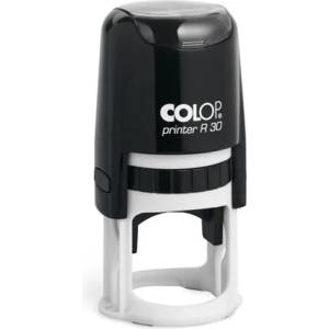COLOP Печат, кръгъл, COLOP "Printer R 30", със синя подложка за смяна 01033060 (01033060)