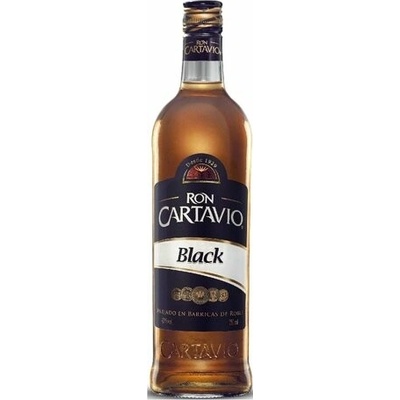 Cartavio Gran Black 40% 0,05 l (holá láhev)