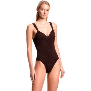 Giorgio Armani Бански костюм Emporio armani EW003279_AF20241 swimsuit - Brown (Brown Monstera)