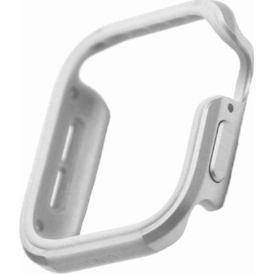 UNIQ Valencia kovové puzdro pre Apple Watch 40 mm strieborné 8886463671153